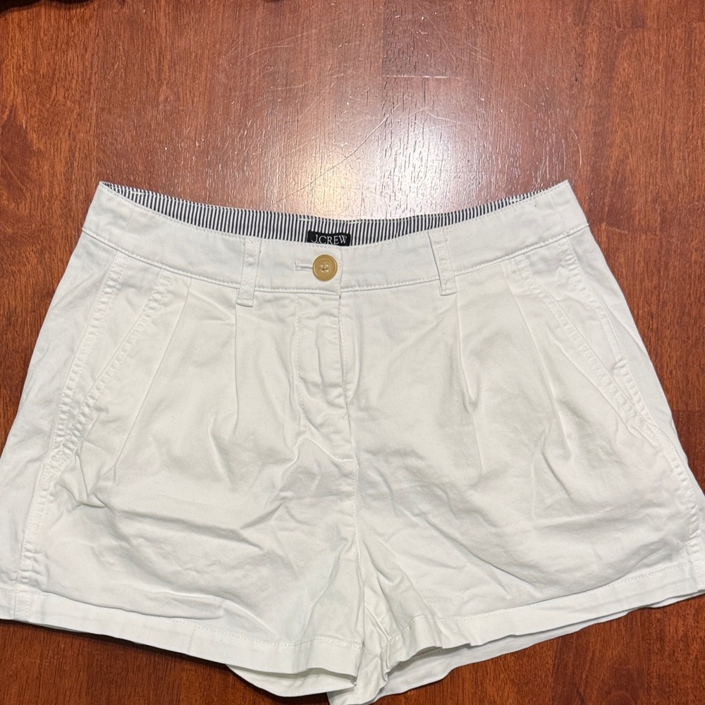 J. Crew Women's Cream Shorts